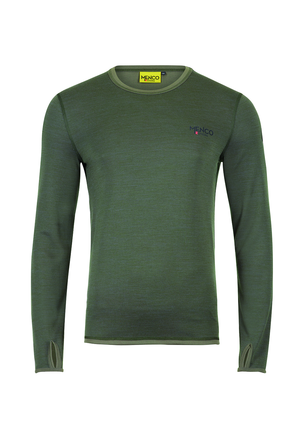 MENCO Laurin Merino Shirt Langarm (menco green)
