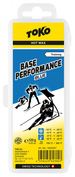 TOKO Base Performance 120g Gelb/Rot/Blau